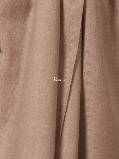 Pashtush India Mens Shawls Gents Shawl Pashtush Mens 1 Kg Shawl, Taupe