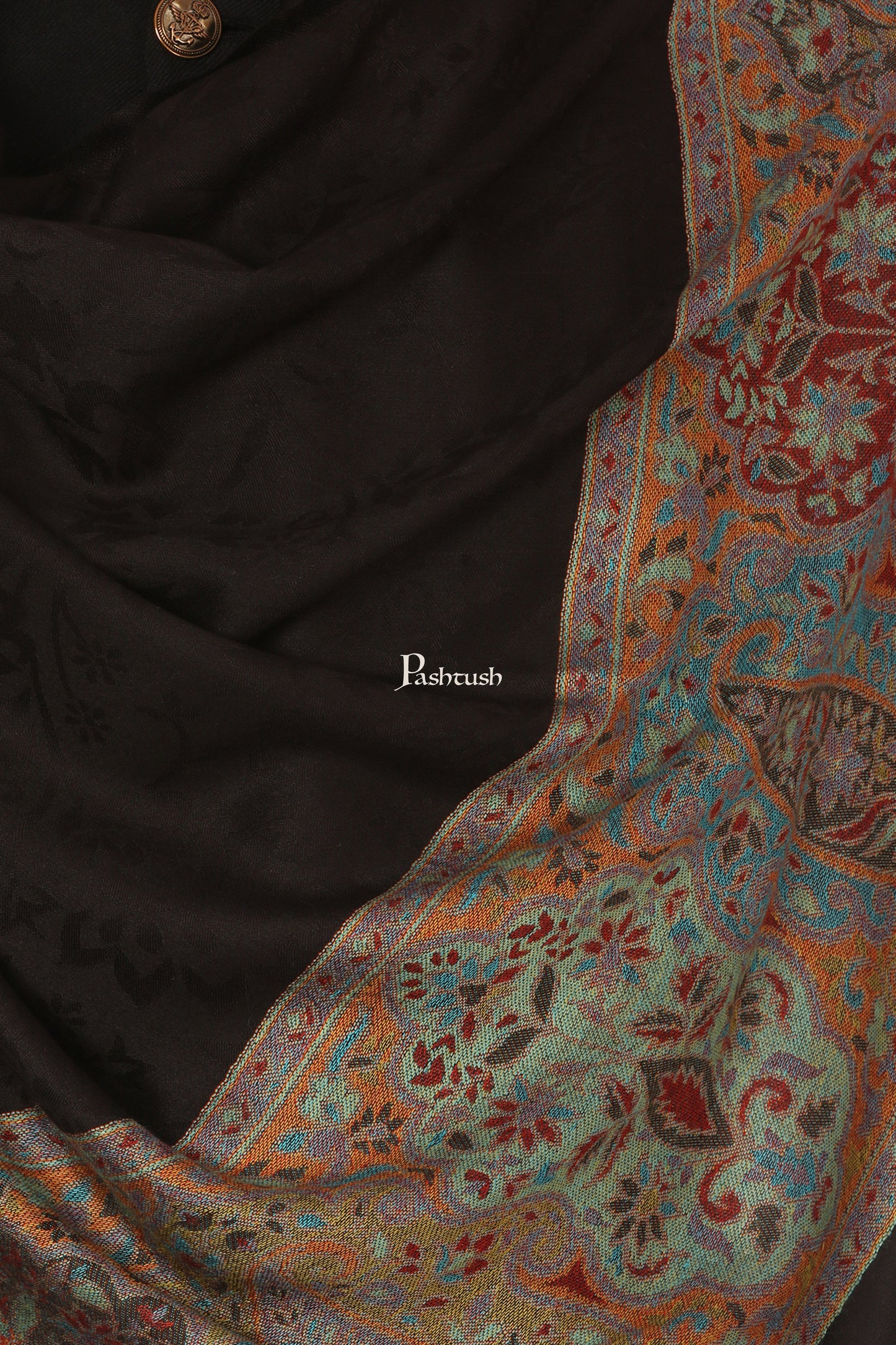 Pashtush India Mens Scarves Stoles and Mufflers Pashtush Mens Bamboo Scarf Stole, Extra Soft