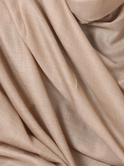 Pashtush India Mens Shawls Gents Shawl Pashtush Mens Blended Wool Ring Shawl, Blended Wool, Light Weight, Beige