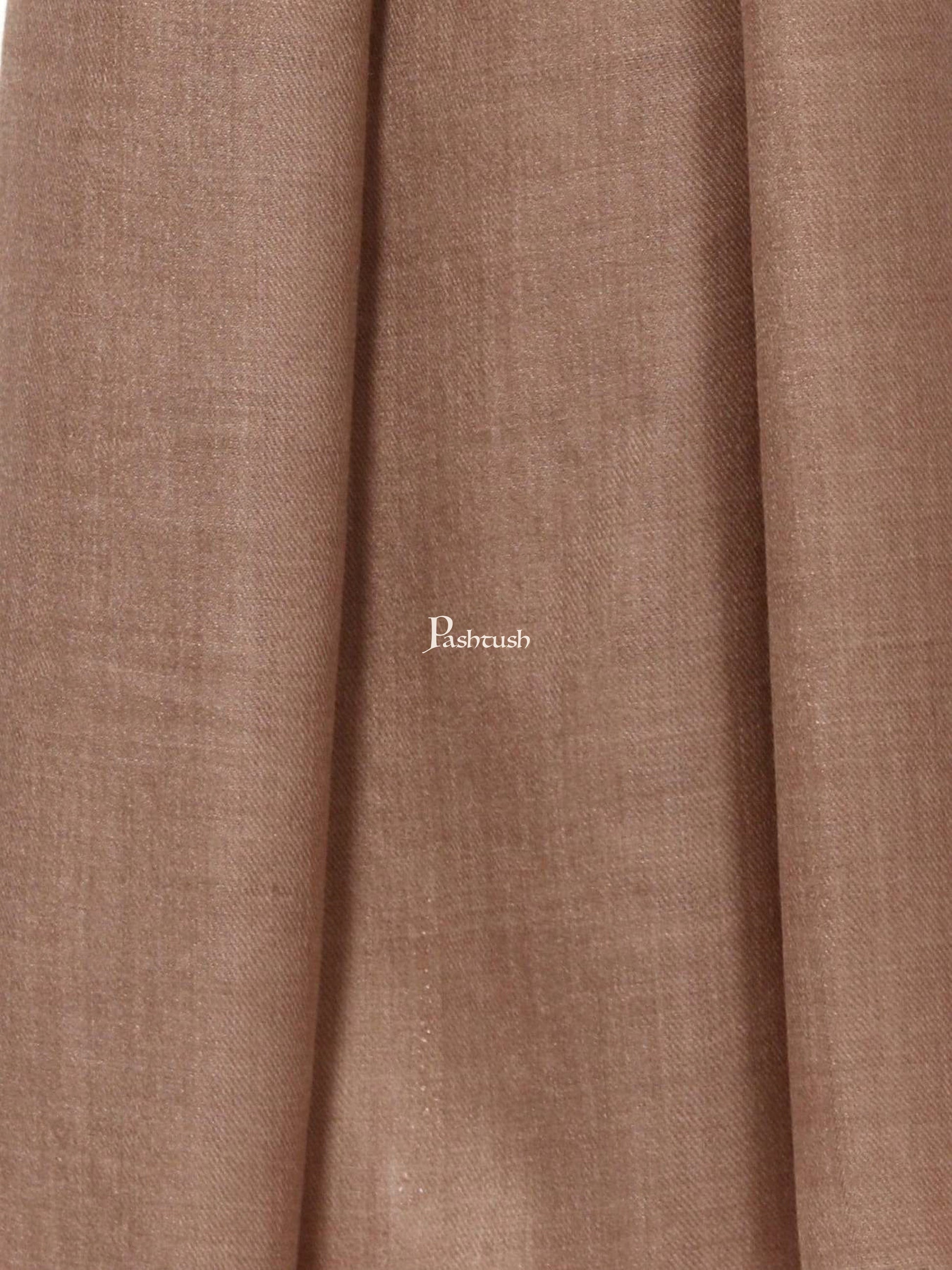 Pashtush India Mens Shawls Gents Shawl Pashtush Mens Blended Wool Ring Shawl, Blended Wool, Light Weight, Taupe