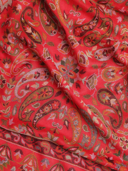 Pashtush India 100x200 Pashtush Mens Ethnic Stole, Faux Pashmina, Soft and Warm, Multi coloured