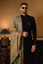 Pashtush India 100x200 Pashtush Mens Extra Fine Ethnic Shawl, Pure Wool, Woolmark Certificate