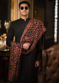 Pashtush India 100x200 Pashtush Mens Extra Soft Wool, Kaani Weave Stole, Fine Wool