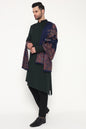 Pashtush India Mens Scarves Stoles and Mufflers Pashtush Mens Faux Pashmina Stole, Ambi Design, Blue