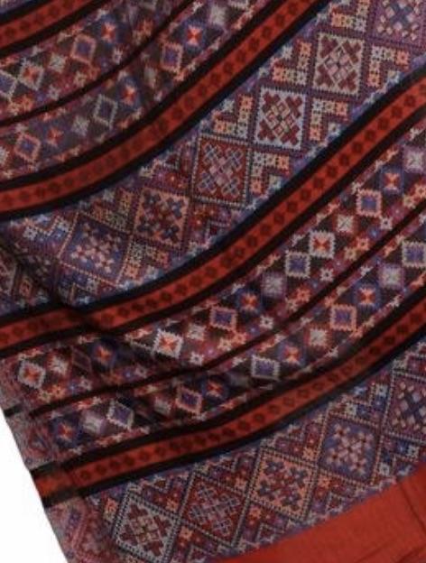 Pashtush India Stole Pashtush Mens fine extra soft Stole (120 x 238 cm )