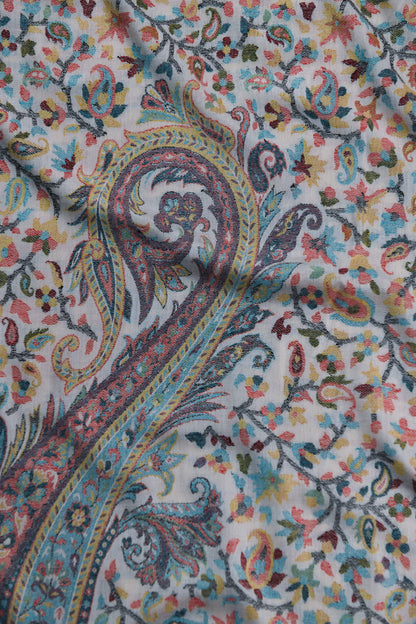 Pashtush India Mens Scarves Stoles and Mufflers Pashtush Mens Fine Soft Ethnic Stole