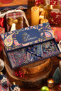 Pashtush India Gift Pack Pashtush Mens Fine Soft Ethnic Stole Multi Blue
