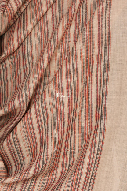 Pashtush India Mens Scarves Stoles and Mufflers Pashtush Mens Fine Soft Striped Stole