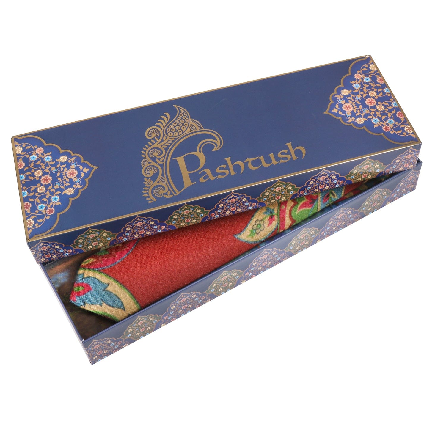 Pashtush India Mens Neckties Ties for Men Pashtush mens Fine Wool tie, Printed design, Multicolour