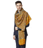 Pashtush India 100x200 Pashtush Mens Kalamkari Weave Pure Wool Stole, With Woolmark Certificate
