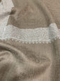 Pashtush India 114x228 Pashtush Mens Kashmiri Embroidery Tone on Tone Double border Shawl Medium