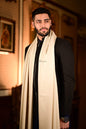 Pashtush India 127x254 Pashtush Mens Ladakhi Pure Wool Full Size Shawl, Fine Count-Thick Weave. (WoolMark Certified)