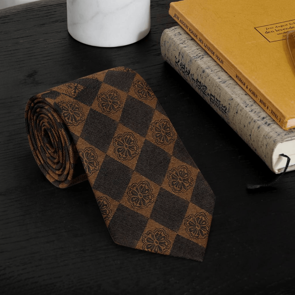 Pashtush India Mens Neckties Ties for Men Pashtush Mens  Necktie, Checkered Design, Free Size