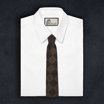 Pashtush India Mens Neckties Ties for Men Pashtush Mens  Necktie, Checkered Design, Free Size