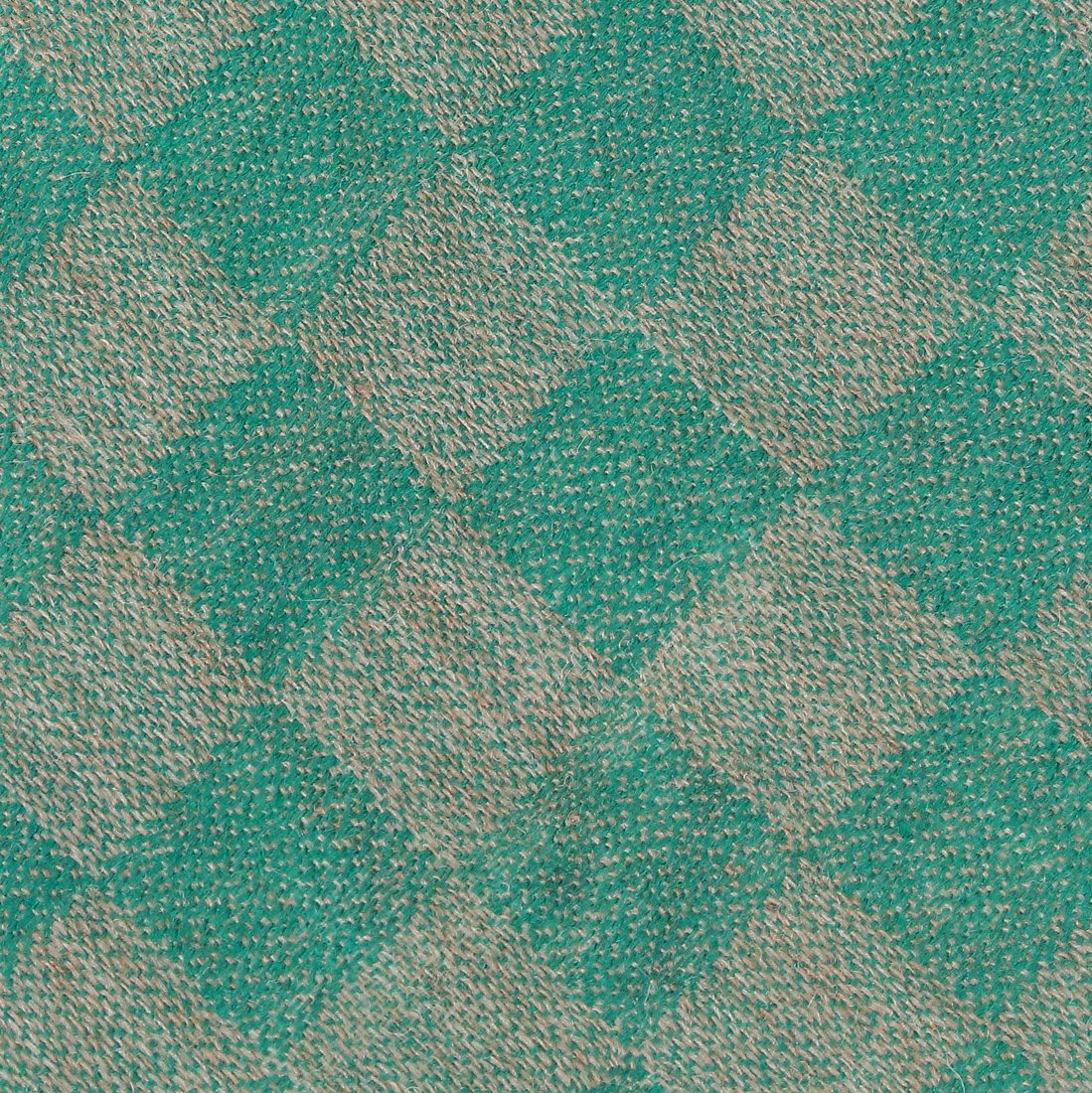Pashtush Shawl Store Tie Pashtush Mens Pashmina Necktie, Soft and Luxurious, Checkered Design, Free Size, Marlon Green