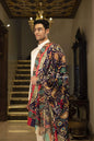 Pashtush India 100x200 Pashtush Mens Printed Stole, Multicoloured, 100% Pure Wool (Woolmark Certified)