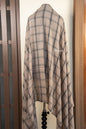 Pashtush India Mens Shawls Gents Shawl Pashtush Mens Pure Pashmina Shawl, Black And Beige