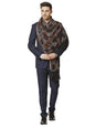 Pashtush India 70x200 Pashtush Mens Pure Wool, Honeycomb Weave Stole, With Woolmark Certificate