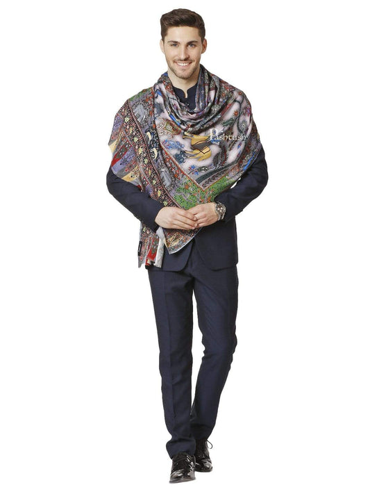 Pashtush India 0 Pashtush Mens Shawl