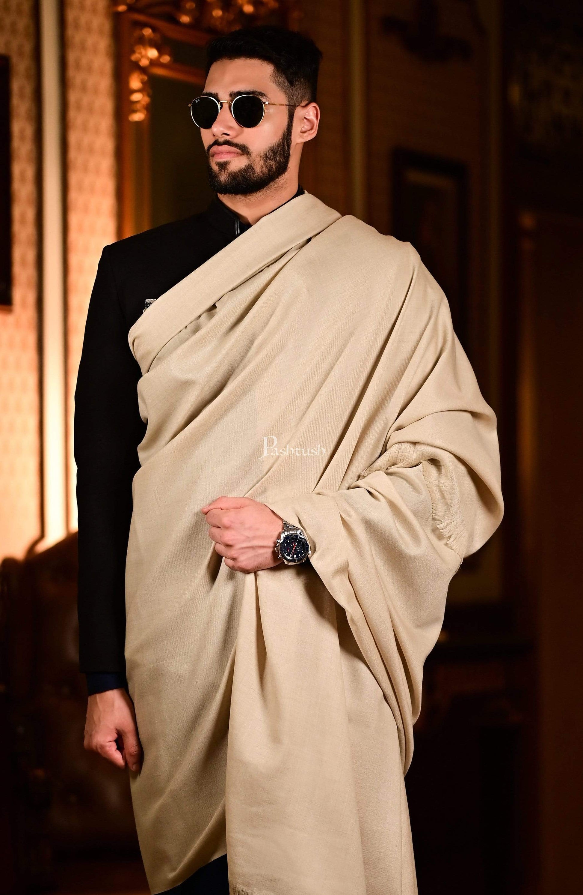 Pashtush India 0 Pashtush Mens Shawl