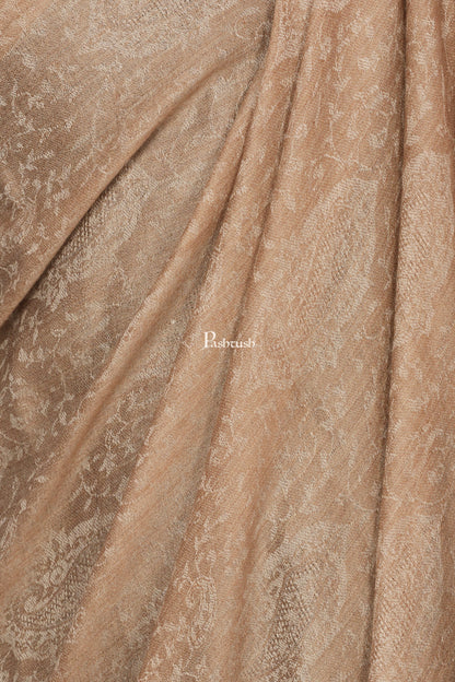 Pashtush India Mens Shawls Gents Shawl Pashtush Mens Shawl, Fine Wool Jacquard Weave, Soft And Light Weight