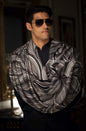 Pashtush India 70x200 Pashtush Mens Soft Bamboo Scarf, Casual, Printed, Extra Soft