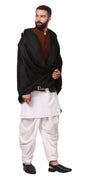 Pashtush India Mens Shawls Gents Shawl Pashtush Mens Soft Wool Shawl, Mens Lohi (Full Size), Pure Wool, Woolmark Certified