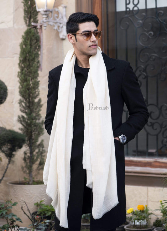 Pashtush India 70x200 Pashtush Mens Softest Cashmere Scarf, Extra Soft, Warm and 100% Pure