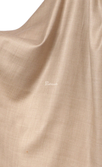 Pashtush India Mens Shawls Gents Shawl Pashtush Mens Thick Lohi, 100% Pure Wool, Woolmark Certified (Desert Sand)