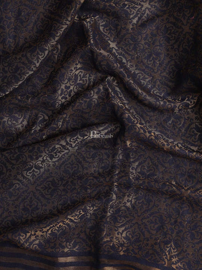 Pashtush India 100x200 Pashtush Mens Twilight Collection, Jacquard Stole, With Metallic Thread Weave, Fine Wool
