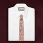 Pashtush Mens Woven Jacquard Necktie, Tie For Men, Bright Colours, Free Size, Beige