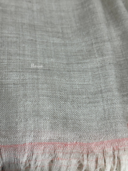 Pashtush India Womens Shawls Pashtush Pure Pashmina Shawl, Hand Woven, Handmade, Beige