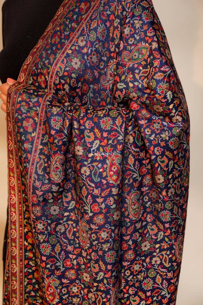 Pashtush India Womens Shawls Pashtush women faux pashmina shawl, ethnic weave design, multi color
