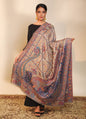 Pashtush India Womens Shawls Pashtush women faux pashmina shawl, ethnic weave design, multi color