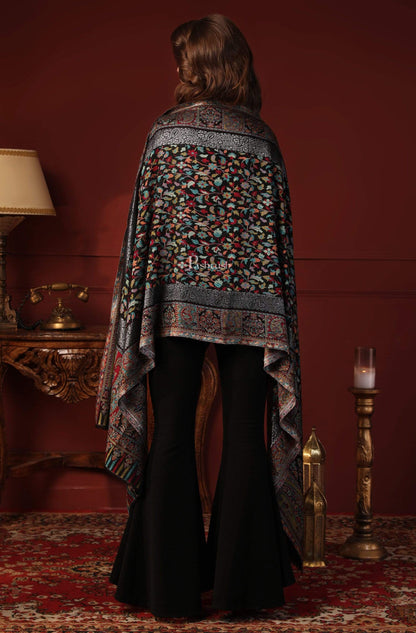 Pashtush India 70x200 Pashtush Women Kaani Weave Multicoloured Ultra Soft Bamboo Stole