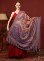 Pashtush India 100x200 Pashtush Women Kaani Weave Shawl, Rich Garden