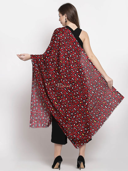 Pashtush India Womens Stoles and Scarves Scarf Pashtush Women'S 100% Pure Silk, Printed Scarf - Paisley Romance