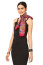 Pashtush India Womens Stoles and Scarves Scarf Pashtush Women'S 100% Pure Silk, Printed Scarf - Paisley Romance