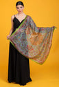 Pashtush India Scarf Pashtush Women's 100% Pure Silk, Printed Scarf, Ultra Soft and Smooth