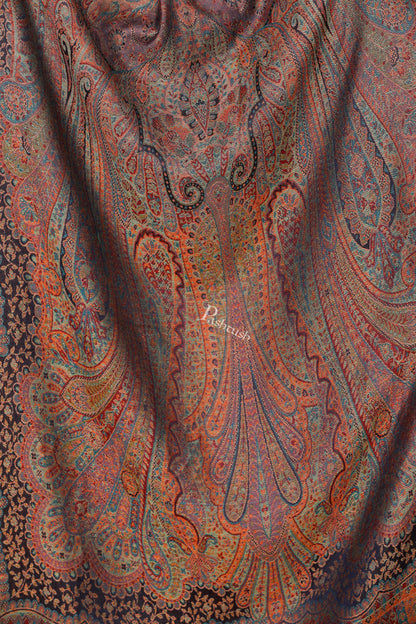 Pashtush Shawl Store Stole Pashtush Women's Antique Scarf, Extra soft Bamboo, Paisley Gardens