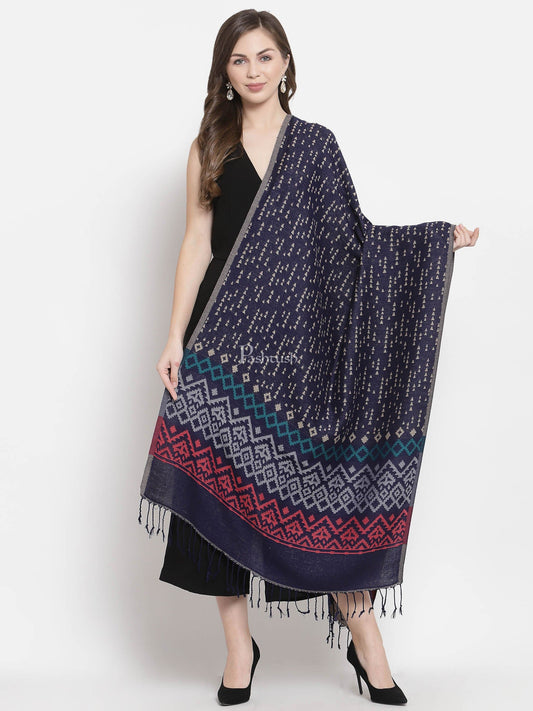 Pashtush India Womens Stoles and Scarves Scarf Pashtush Women'S Aztec Design, Soft Bamboo Scarf