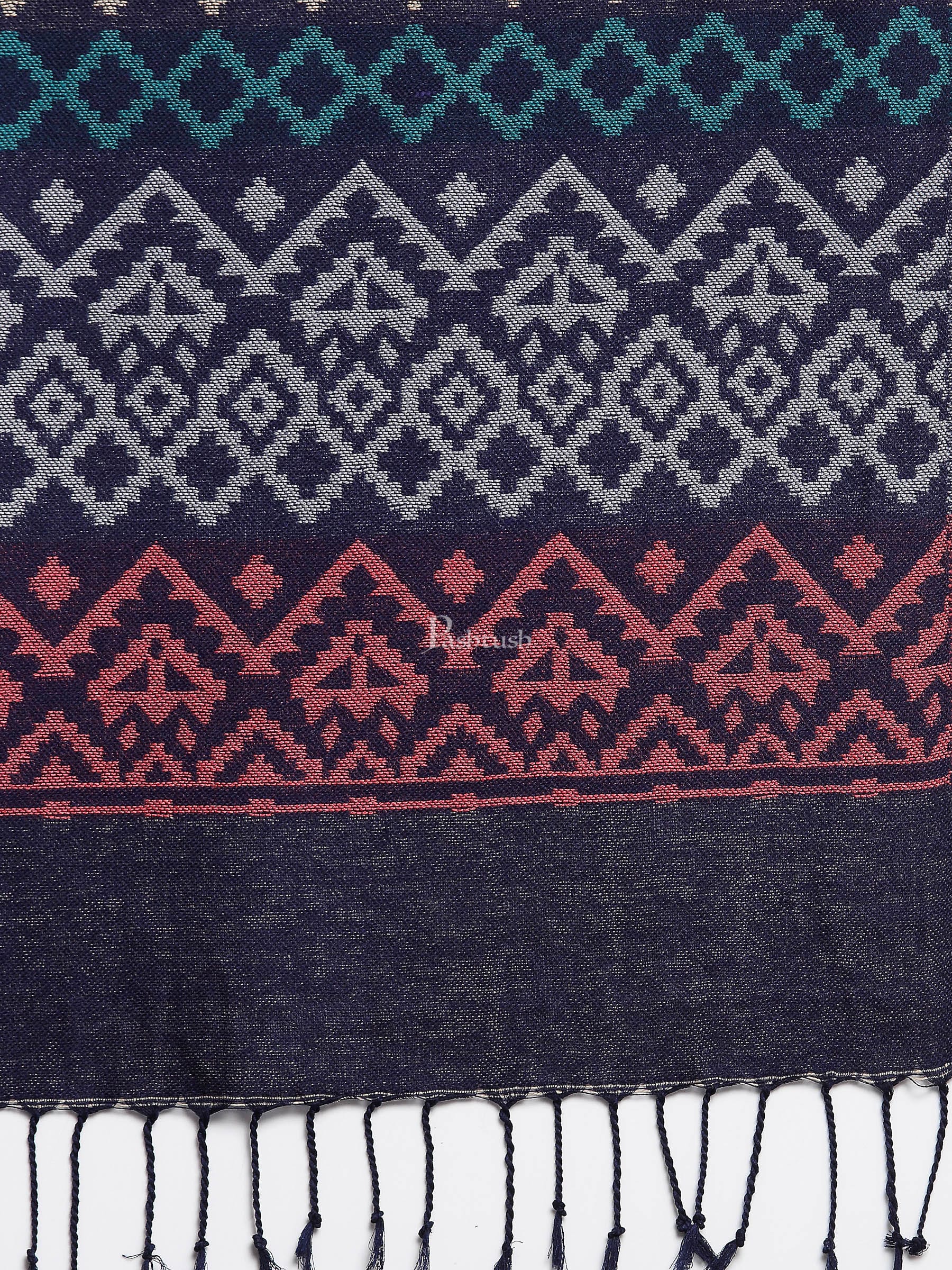 Pashtush India Womens Stoles and Scarves Scarf Pashtush Women'S Aztec Design, Soft Bamboo Scarf