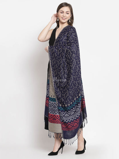 Pashtush India Womens Stoles and Scarves Scarf Pashtush Women'S Aztec Design, Soft Bamboo Scarf
