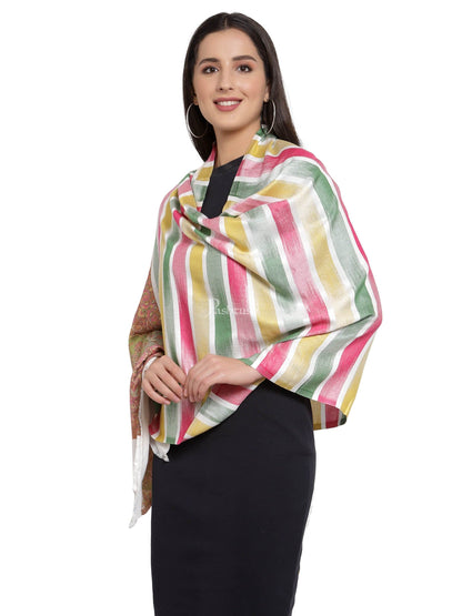 Pashtush India Womens Stoles and Scarves Scarf Pashtush Women'S Aztec Design, Soft Bamboo Scarf, Casual Shawls, Stoles, Wraps, Aztec Collection (Soft Bamboo)