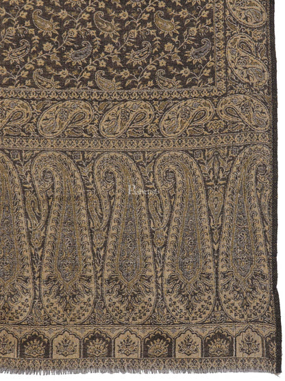 Pashtush India Womens Stoles and Scarves Scarf Pashtush Women'S Ethnic Weave Stole, Fine Wool