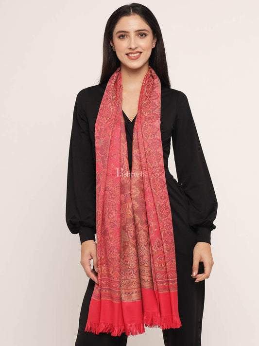Pashtush India Womens Shawls Pashtush Women'S Jamawar Shawl
