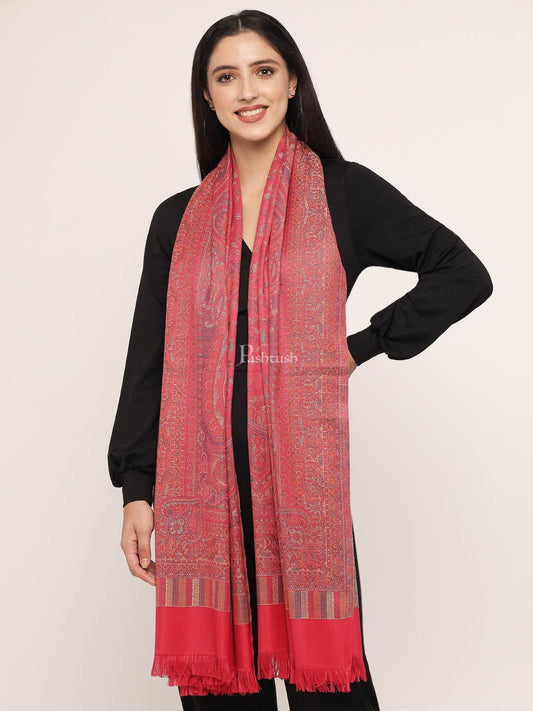 Pashtush India Womens Shawls Pashtush Women's Jamawar Shawl
