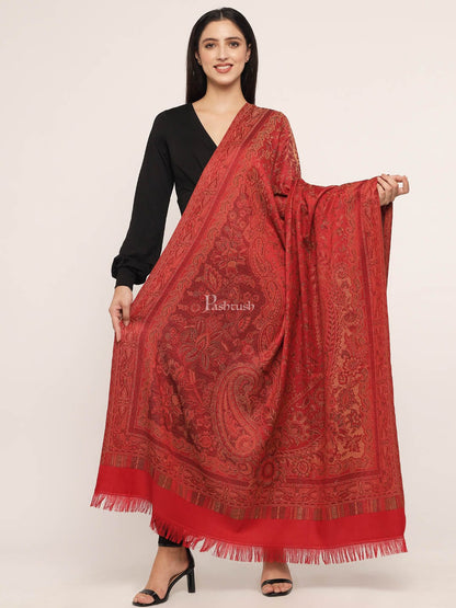 Pashtush India Womens Shawls Pashtush Women's Jamawar Shawl