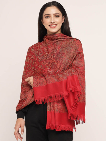 Pashtush India Womens Shawls Pashtush Women's Jamawar Shawl