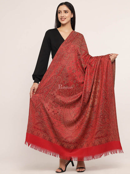 Pashtush India Womens Shawls Pashtush Women's Jamawar Shawl